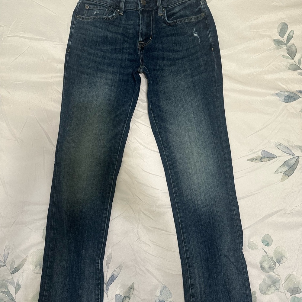 Dark Blue Denim Jeans